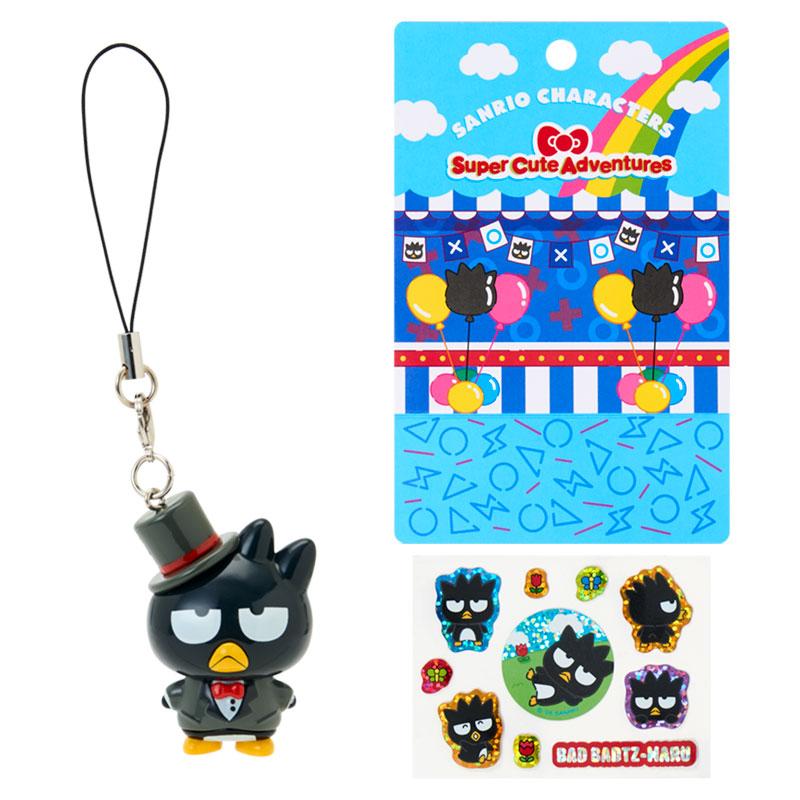 Badtz Maru "Super Cute Adventures" Strap & Sticker Set