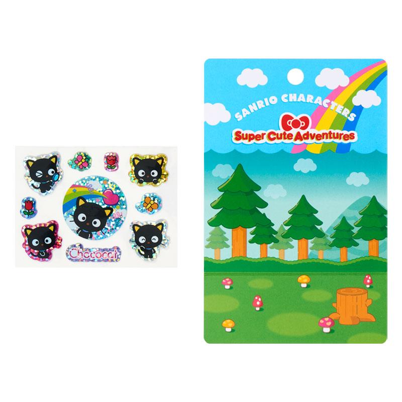 Chococat "Super Cute Adventures" Strap & Sticker Set