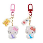 Hello Kitty Matching Plump Keychain Set