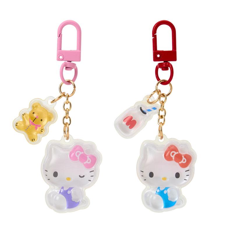 Hello Kitty Matching Plump Keychain Set