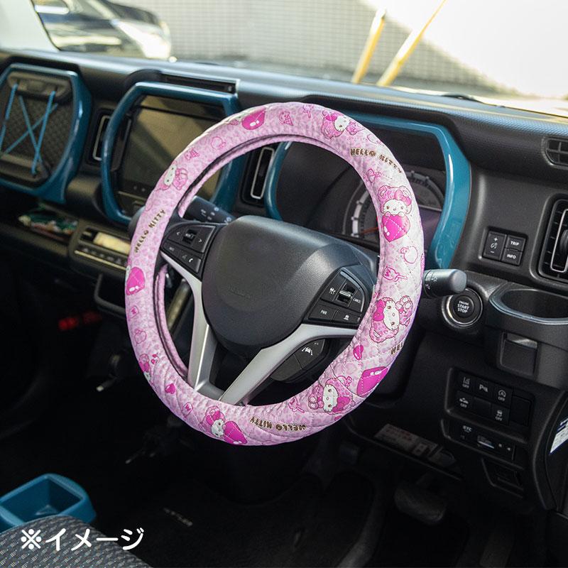 Hello Kitty Steering Wheel Cover Pink