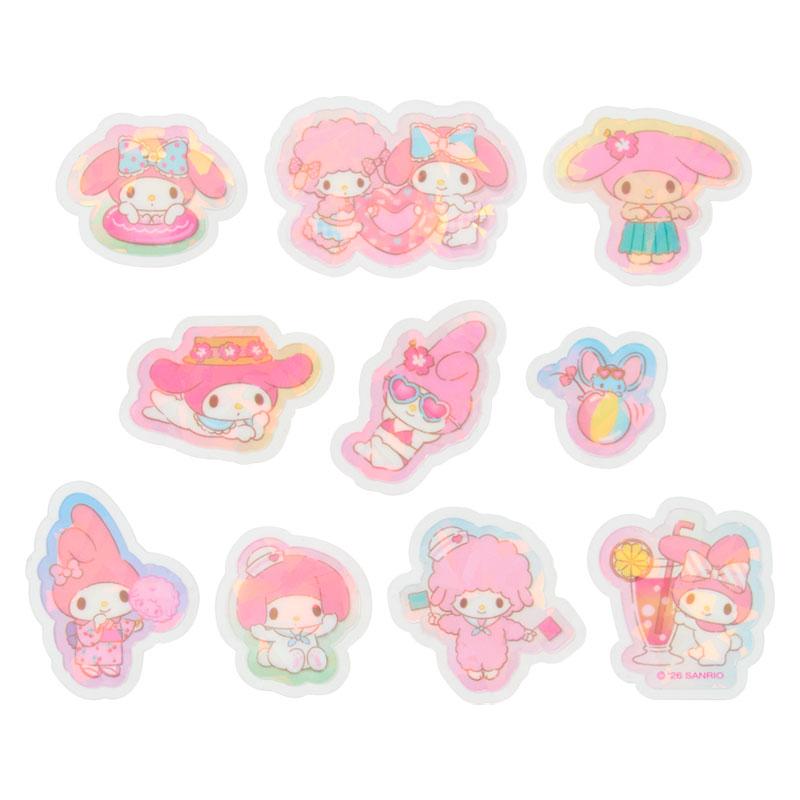 My Melody Summer Sticker Flakes