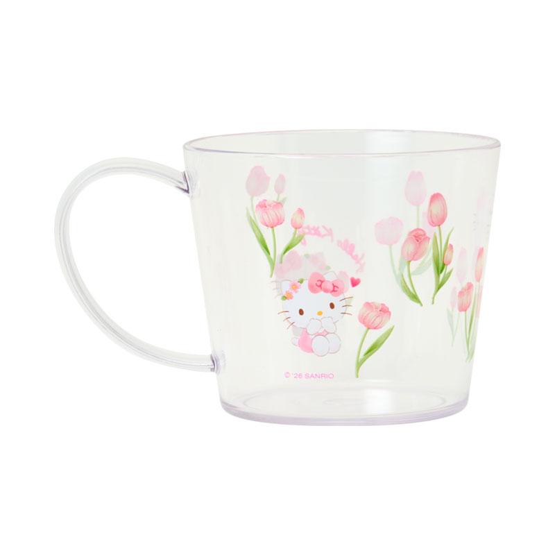 Hello Kitty Flower Clear Mug