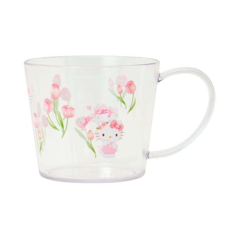 Hello Kitty Flower Clear Mug