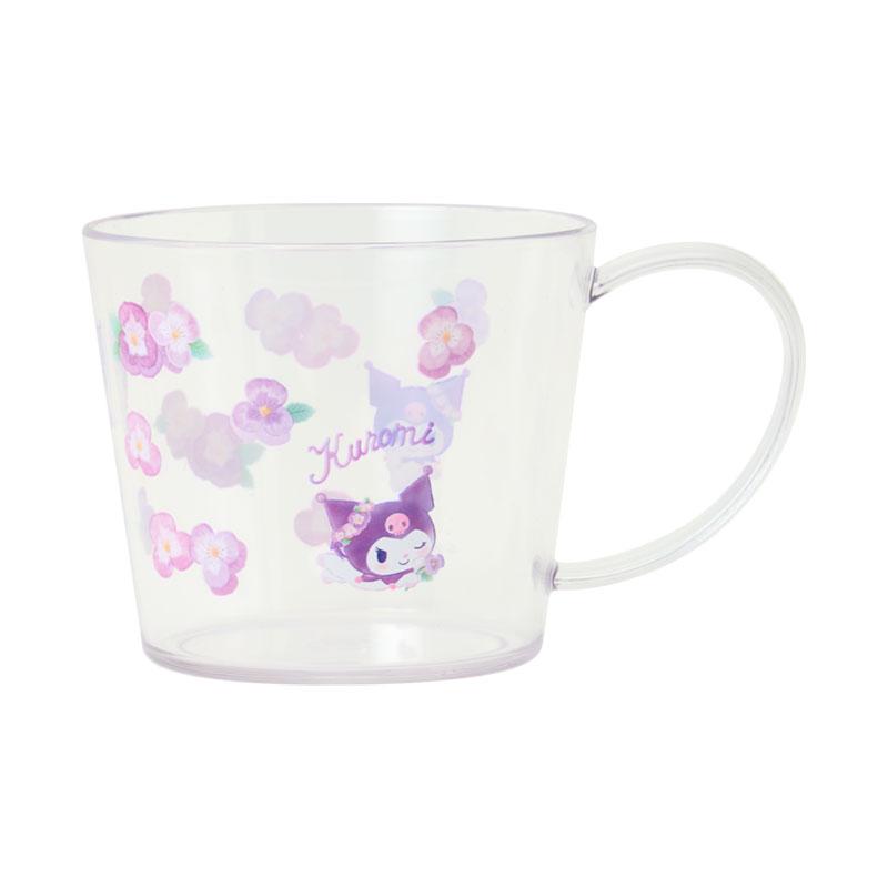 Kuromi Flower Clear Mug