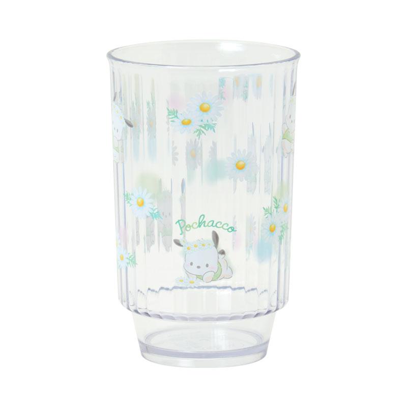 Pochacco Flower Clear Cup