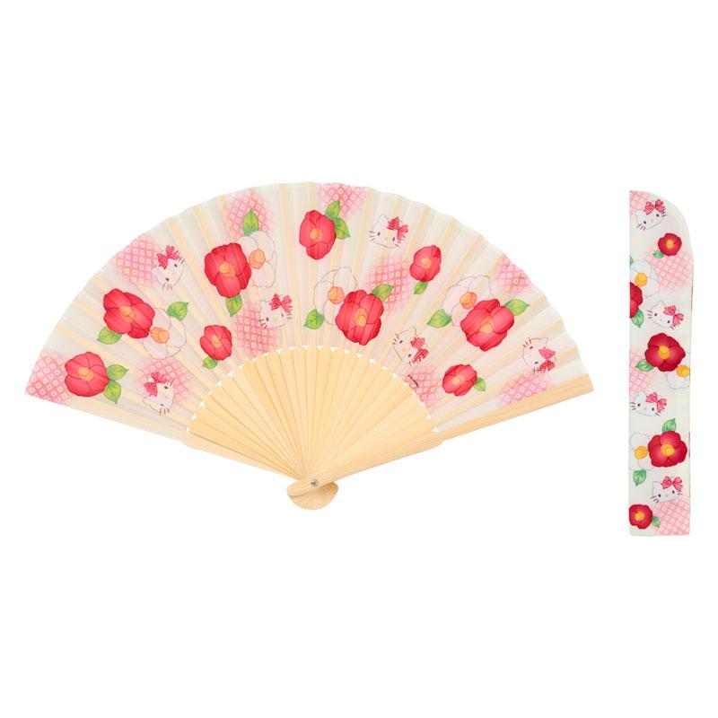 Hello Kitty Decorative Fan [White]