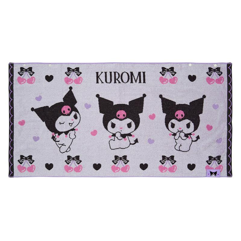 Kuromi Snap-on Bath Towel