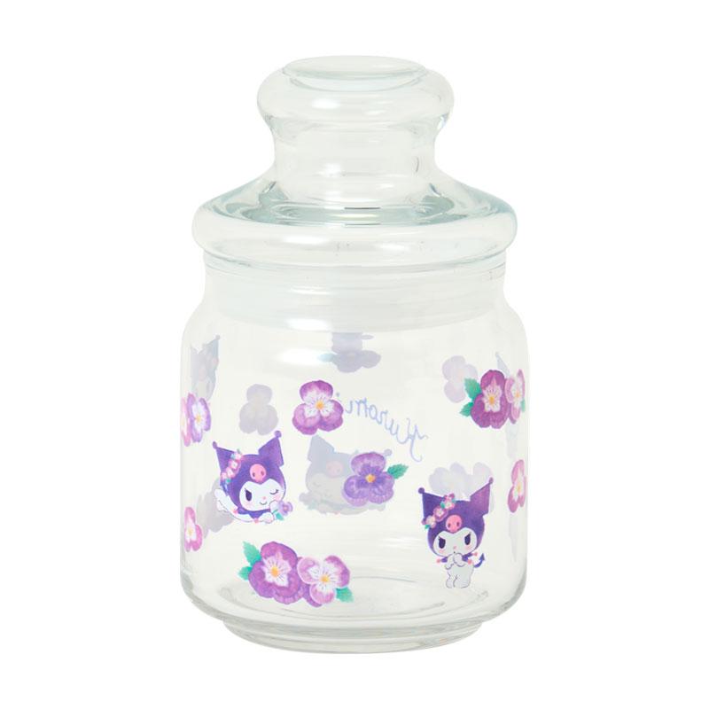 Kuromi Flower Glass Jar