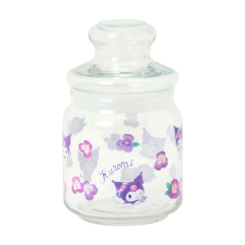 Kuromi Flower Glass Jar