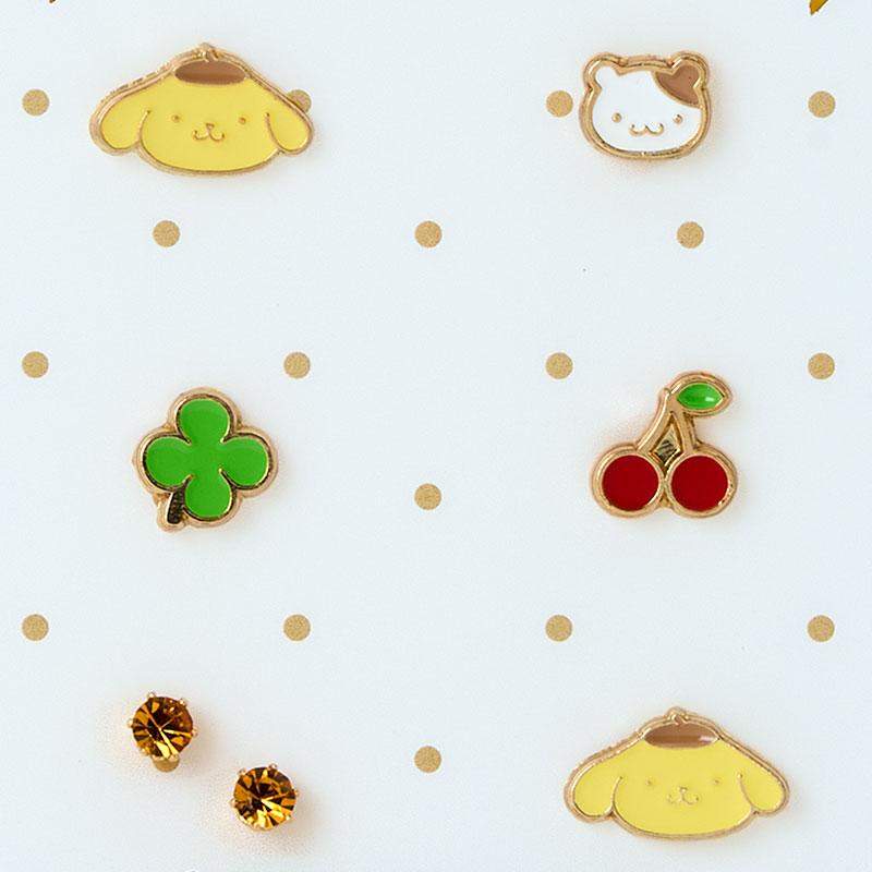 PomPomPurin Earrings Set
