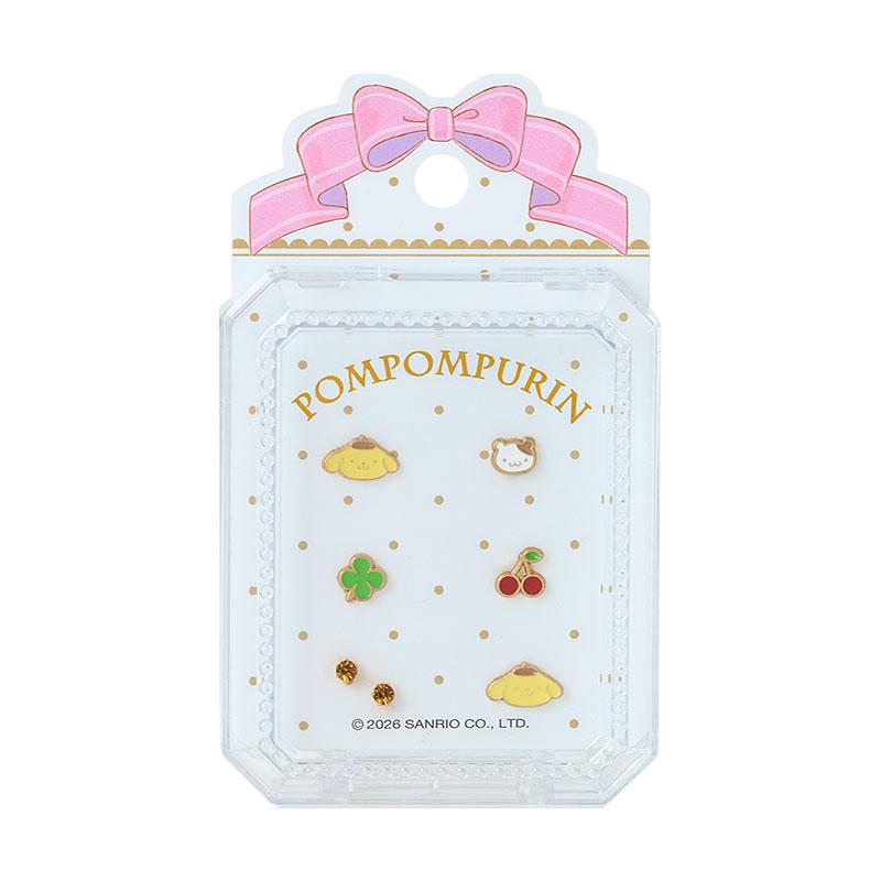 PomPomPurin Earrings Set