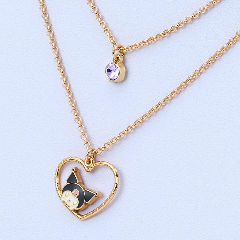 Kuromi Necklace Set of 2