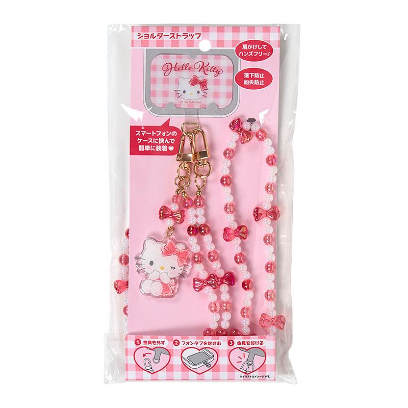 Hello Kitty Beaded Phone Shoulder Strap