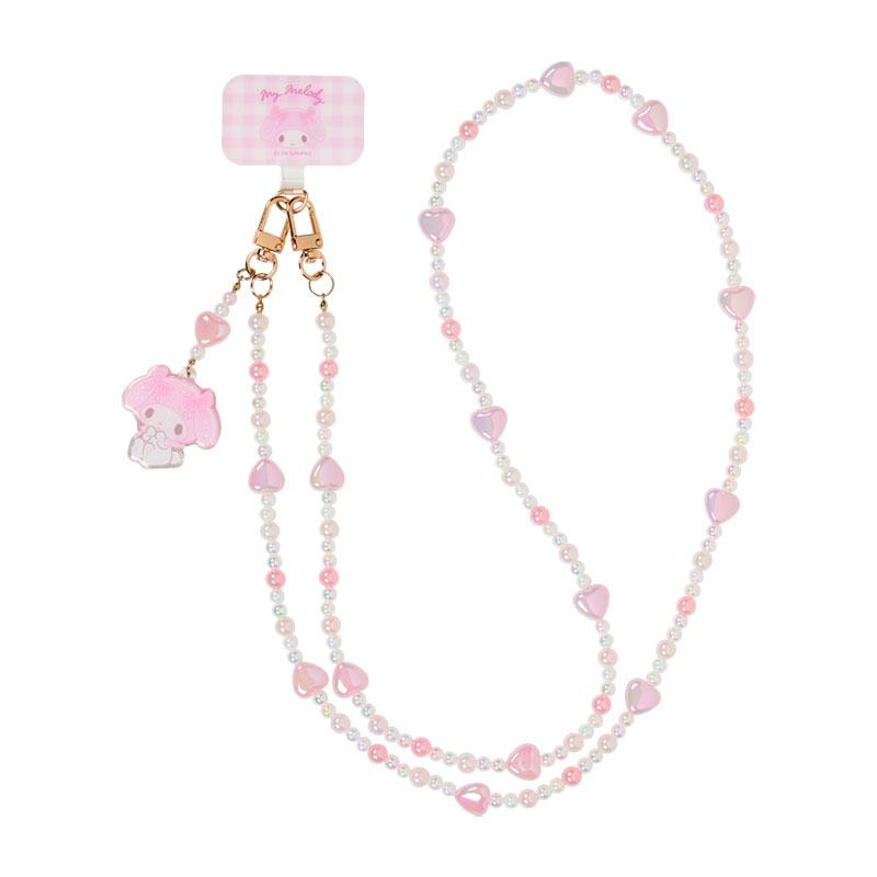 My Melody Beaded Phone Shoulder Strap