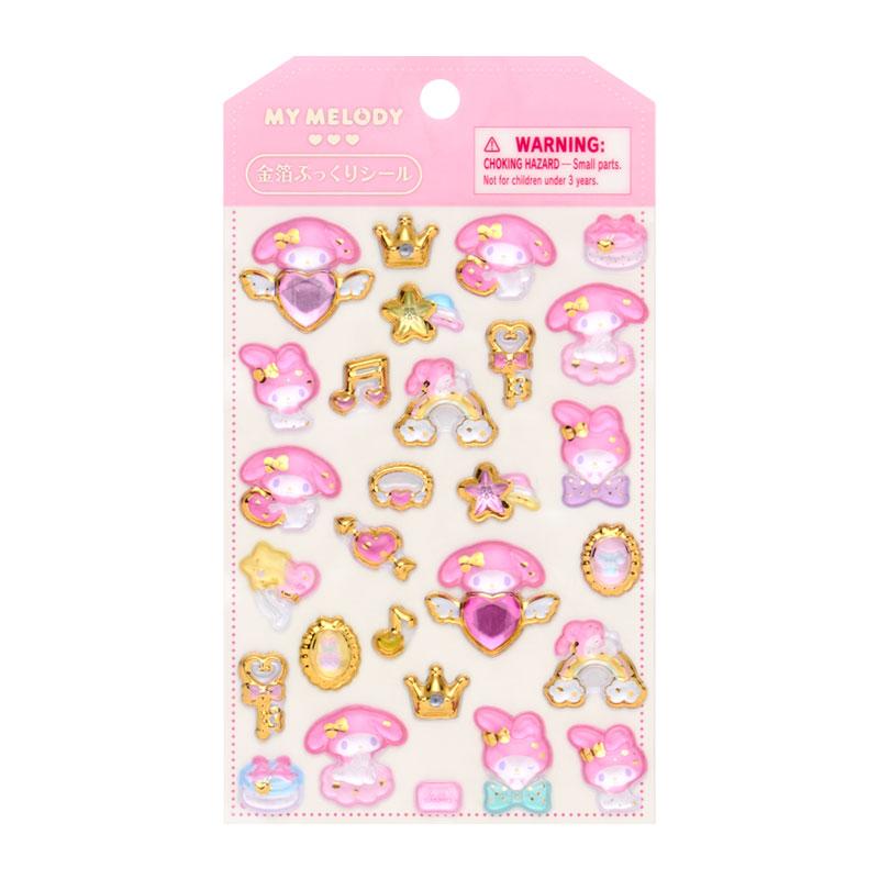 My Melody Gold Foil 3D Sticker