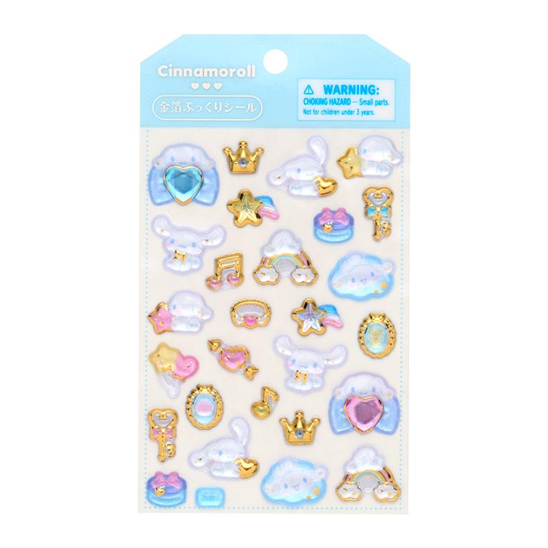 Cinnamoroll Gold Foil 3D Sticker