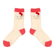 Hello Kitty Mascot Fluffy Long Socks