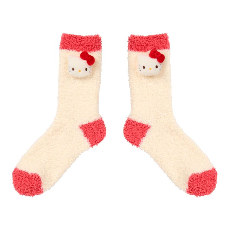 Hello Kitty Mascot Fluffy Long Socks