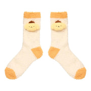 PomPomPurin Mascot Fluffy Long Socks