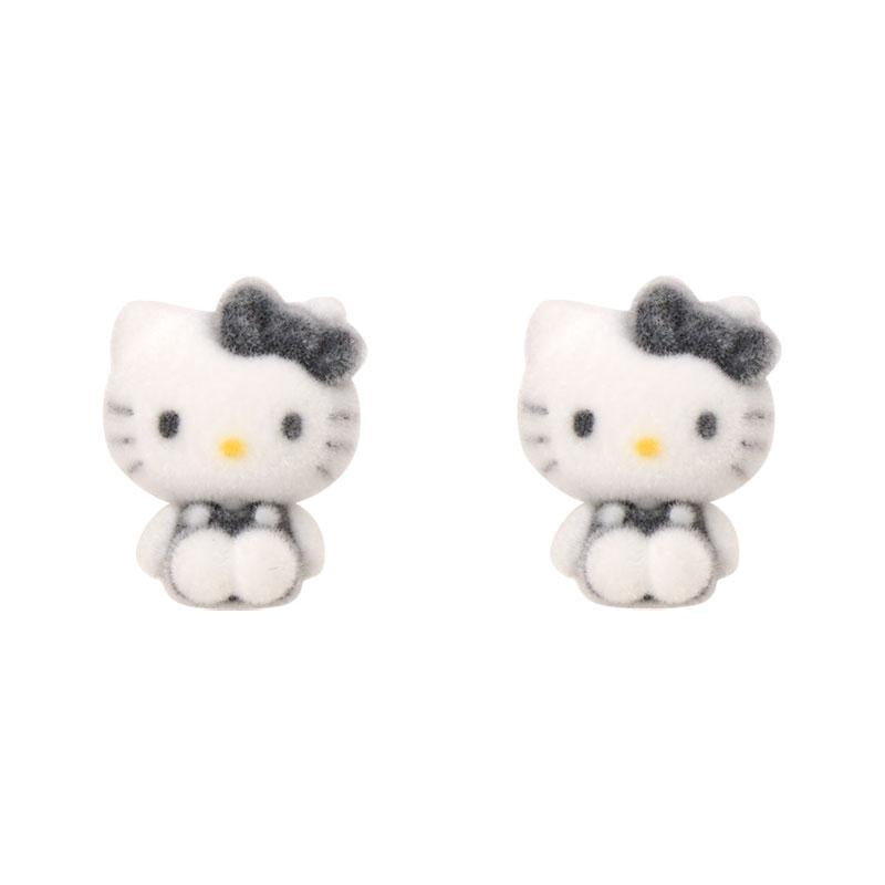 Hello Kitty Flocky Earrings