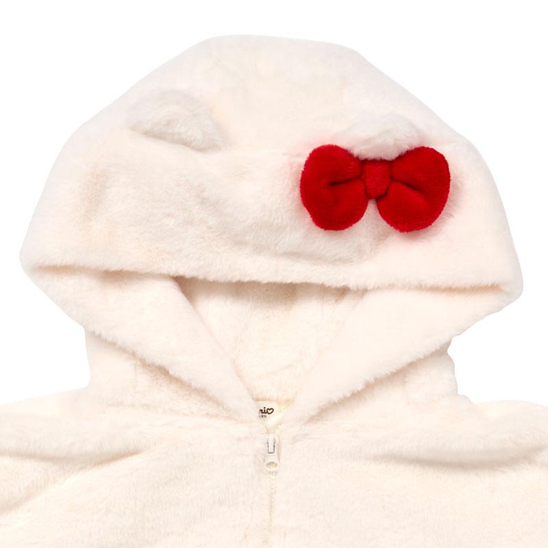 Hello Kitty Zip Up Hoodie [White]