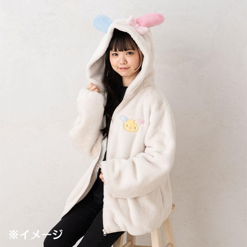 Hello Kitty Zip Up Hoodie [White]