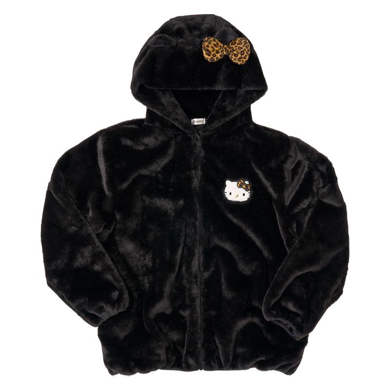 Hello Kitty Zip Up Hoodie [Black]