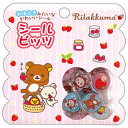 Rilakkuma Strawberry Marble 3D Stickers