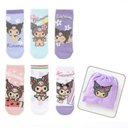 Tan Kuromi Socks Bag Set