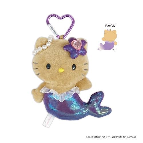 Hello Kitty Fantasy Mermaid Mascot Plush [Tan Purple]