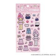 My Melody Style Up Dress-up Stickers