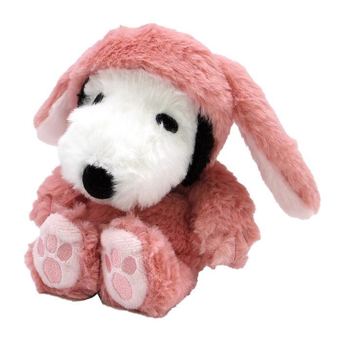 Snoopy Lop-Ear Bunny Plush [Pink]