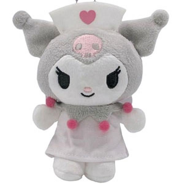 Kuromi Anniversary Plush Mascot [Grey Nurse]