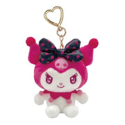Kuromi Polka Dots Plush Mascot [Pink]