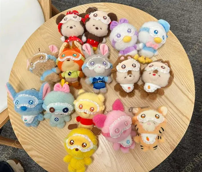 Disney Sleepy Plush Keychain Top Toy Blind Box