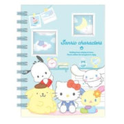 Sanrio Character Sticker Notebook w/ Photo Pocket