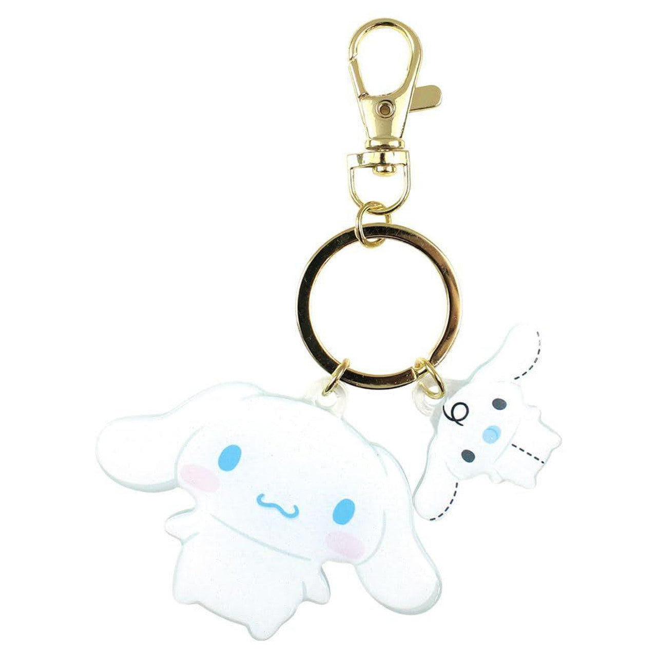 Cinnamoroll Die Cut Twin Keychain