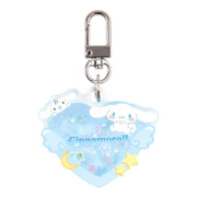 Cinnamoroll Shaka Shaka Heart Keychain