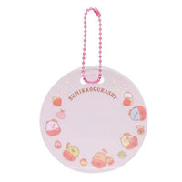 Sumikko Gurashi Pink Deco Plate Keychain
