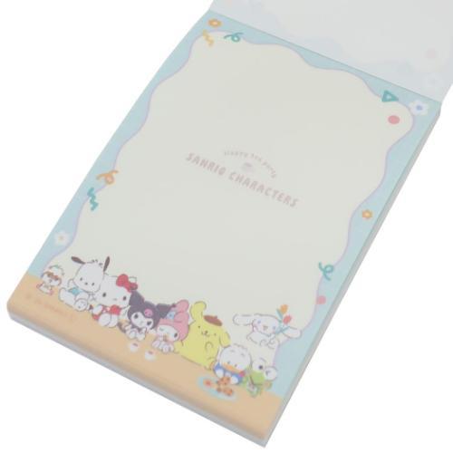 Sanrio Character "Tea Time" Mini Memo Pad A