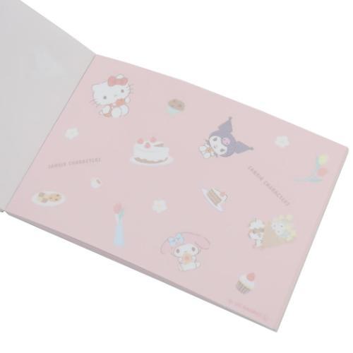 Sanrio Character "Tea Time" Mini Memo Pad B