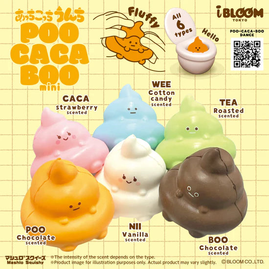 iBloom POO-CACA-BOO Capsule Squishy