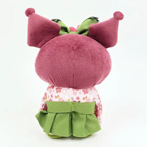 Kuromi Sakura Kimono Plush [Matcha]