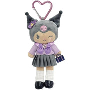 Tan Kuromi Kogal Style Up Plush Mascot
