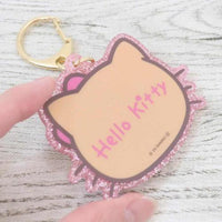 Tan Hello Kitty Acrylic Keychain [Sunglasses]
