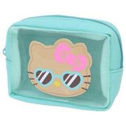 Tan Hello Kitty Multi-Pouch w/ Mesh Pocket [Mint]