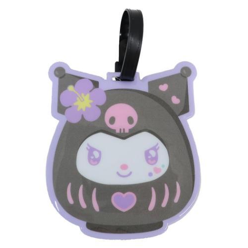 Kuromi Daruma PVC Pass Case