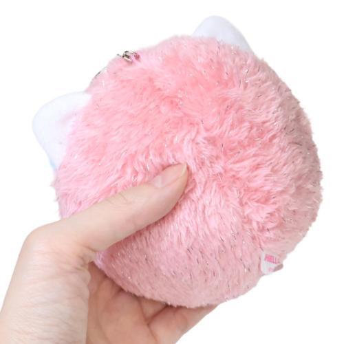 Hello Kitty Daruma Plush Mascot Carabiner