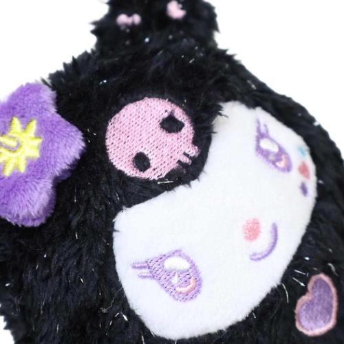 Kuromi Daruma Plush Mascot Carabiner